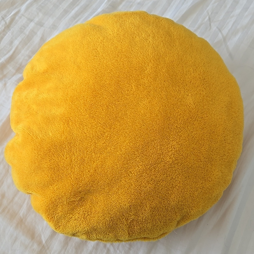 Yellow Emoji Pillow with Sunglasses - Picture 4 of 4